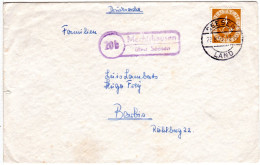 DR 1953, Landpoststempel 20b MECHTSHAUSEN über Seesen Auf Brief M. 4 Pf. - Cartas & Documentos