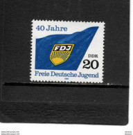 RDA 1986 FDJ Yvert 2624 NEUF** MNH - Neufs