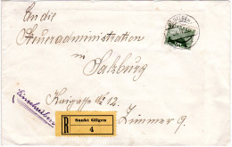 Österreich 1932, EF 64 Gr. Auf Einschreiben Brief V. SANKT GILGEN, Salzburg - Covers & Documents