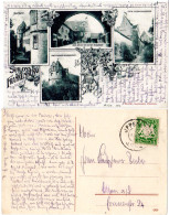 Bayern 1910, Reservestempel JPPESHEIM R Auf Schloss Falkenberg Sw-AK - Covers & Documents