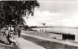 Wesel Am Rhein, Schiffs Anlegestelle, 1956 Gebr. Foto-AK - Autres & Non Classés