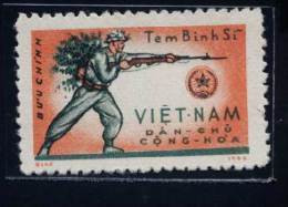 North Vietnam Viet Nam MNH Perf Stamp 1964 : Military Frank (Ms147) - Viêt-Nam