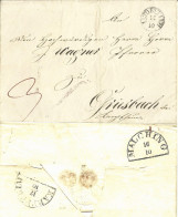 Bayern , Fingerhut Stpl. ALTÖTTING Auf Porto Brief N. Griesbach B. Karpfheim - Lettres & Documents