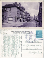 Frankreich 1945, Reims Rue Gambetta, Sw-AK M. US Army Post I.d. Schweiz - Sonstige & Ohne Zuordnung