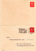 DR, Zwei 12 Pf. Hindenburg Privatganzsachenumschläge 162X115 Mm. - Briefe U. Dokumente