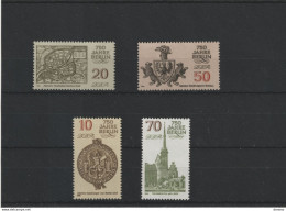 RDA 1986 BERLIN I Yvert 2645-2648, Michel 3023-3026 NEUF** MNH Cote 5,50 Euros - Unused Stamps