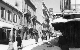 Sétif ( Type Photo / Carte Photo ) Une Rue Sous La Neige - Setif