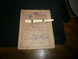 Vieux Papiers > Cartes >  Orne La Cochere Carte Individuelle D'alimentation 1948 - Other & Unclassified