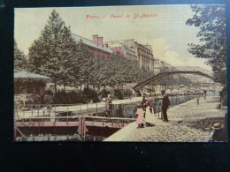 PARIS                                    CANAL DE ST MARTIN - Distrito: 10