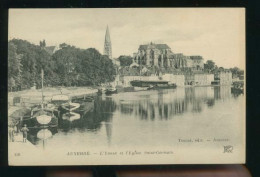 AUXERRE  L YONNE        ( MES PHOTOS NE SONT PAS JAUNES ) - Auxerre