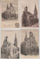 72-Sarthe-Saint Calais ( Lot De 10 Cartes De L'église ,( Toutes Différentes ) Plusieurs éditeurs .précurseurs. - Saint Calais