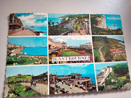 Eastbourne,used Multi View Postcards.#50. - Eastbourne