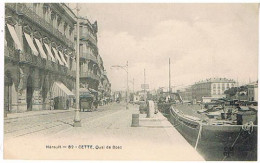 34  SETE CETTE QUAIDE BOSC - Sete (Cette)