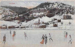 SUISSE - LE SENTIER - Le Pont - Patineurs - Andere & Zonder Classificatie