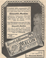 Biscotti Di Alimento MELLIN - Pubblicità Del 1931 - Vintage Advertising - Pubblicitari