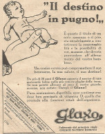 GLAXO - Il Destino In Pugno!... - Pubblicità Del 1931 - Vintage Advert - Pubblicitari