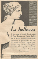 Estratto Di Carne LIEBIG - La Bellezza... - Pubblicità Del 1931 - Advert - Werbung