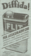 FLIT - Pubblicità Del 1931 - Vintage Advertising - Werbung