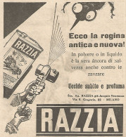 RAZZIA Uccide Subito E Profuma - Pubblicità Del 1931 - Vintage Advertising - Advertising