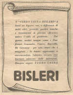 Liquore Ferro-China BISLERI - Pubblicità Del 1931 - Vintage Advertising - Advertising