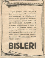 Liquore Ferro-China BISLERI - Pubblicità Del 1931 - Vintage Advertising - Advertising