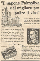 Sapone PALMOLIVE - Pubblicità Del 1930 - Vintage Advertising - Publicités