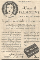 Sapone PALMOLIVE - Pubblicità Del 1930 - Vintage Advertising - Publicités