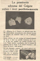 COLGATE - La Penetrante Schiuma Pulisce... - Pubblicità Del 1930 - Advert - Publicités