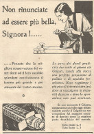 COLGATE - Non Rinunciate Ad Essere Più Bella Signora - Pubblicità Del 1930 - Publicités