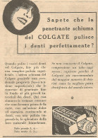 Dentifricio COLGATE - Sapete Che La Penetrante... - Pubblicità Del 1930 - Publicités