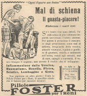 Pillole FOSTER - Ogni Figura Un Fatto - Pubblicità Del 1930 - Vintage Ad - Publicités