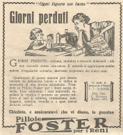 Pillole FOSTER - Ogni Figura Un Fatto - Pubblicità Del 1930 - Vintage Ad - Publicités