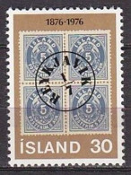 ISLANDIA 1976 - ICELAND - CENTENARIO DEL SELLO - YVERT 471** - Unused Stamps