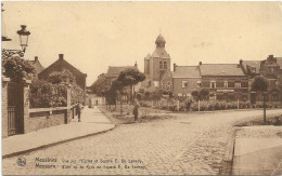 Mesen - Messines   *  Zicht Op De Kerk En Square E. De Lannoy - Messines - Mesen