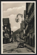 AK Urach, Blick Auf Die Wilhelmstrasse  - Bad Urach