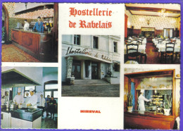 Carte Postale 34. Mireval  Hostellerie De Rabelais   Très Beau Plan - Autres & Non Classés