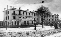 Sétif ( Type Photo / Carte Photo ) Le Lycée Sous La Neige - Sétif