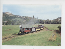 Boucieu Le Roi (plaine) Chemin De Fer, Locomotive Wagons Reliant Tournon à Lamastre (C.F.T.M. ) - Other & Unclassified