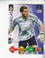 Panini Champions League Trading Card 2009 2010 Iker Casillas    Real Madrid - Otros & Sin Clasificación
