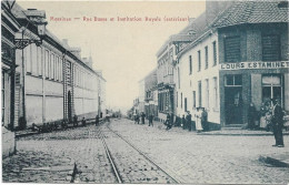 Mesen - Messines   *  Rue Basse Et Institution Royale (extérieur) - Mesen