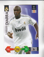 Panini Champions League Trading Card 2009 2010 Lassana Diarra    Real Madrid - Autres & Non Classés