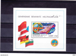 RDA 1980 ESPACE INTERKOSMOS Yvert BF 56 NEUF** MNH Cote 4 Euros - 1971-1980