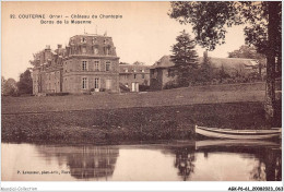 AGKP6-0490-61 - COUTERNE - Chateau De Chanteple - Bords De La Mayenne  - Autres & Non Classés