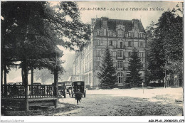 AGKP5-0412-61 - BAGNOLES-DE-L'ORNE - La Cour Et L'hotel Des Thermes  - Bagnoles De L'Orne