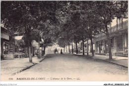 AGKP5-0394-61 - BAGNOLES-DE-L'ORNE - L'avenue De La Gare  - Bagnoles De L'Orne