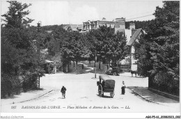 AGKP5-0375-61 - BAGNOLES-DE-L'ORNE - Place Méliodon Et Avenue De La Gare  - Bagnoles De L'Orne