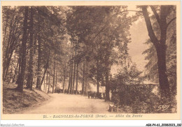 AGKP4-0371-61 - BAGNOLES-DE-L'ORNE - Allée Du Dante  - Bagnoles De L'Orne