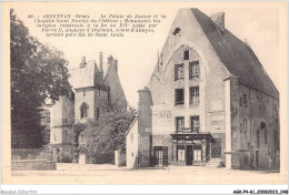 AGKP4-0304-61 - ARGENTAN - Le Palais De Justice Et La Chapelle Saint Nicolas Du Château  - Argentan