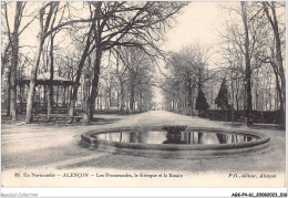 AGKP4-0288-61 - ALENCON - Les Promenades - Le Kiosque Et Le Bassin  - Alencon