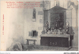 AGKP3-0197-61 - LES ALPES MANCELLES - SAINT CENERI - Intérieur De La Chapelle Se Saint-céneri  - Autres & Non Classés